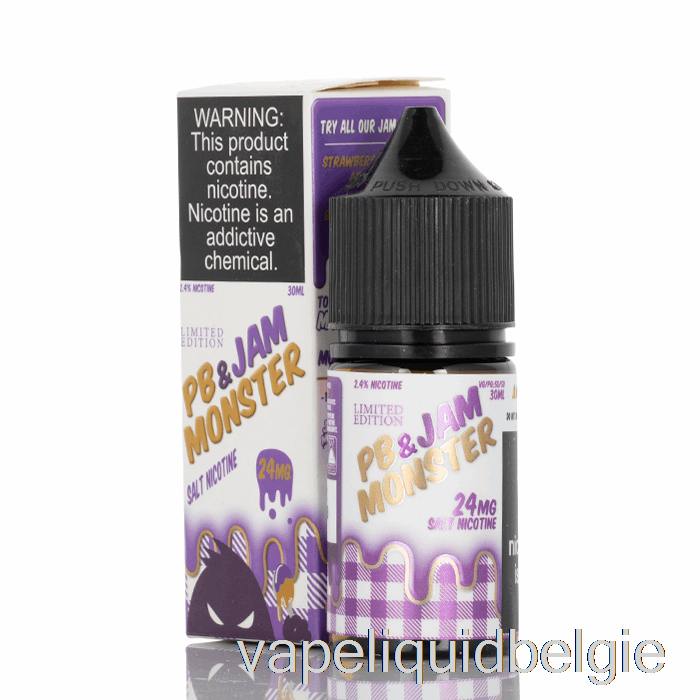 Vape Vloeibare Druif - Pb En Jam Monsterzouten - 30 Ml 24 Mg